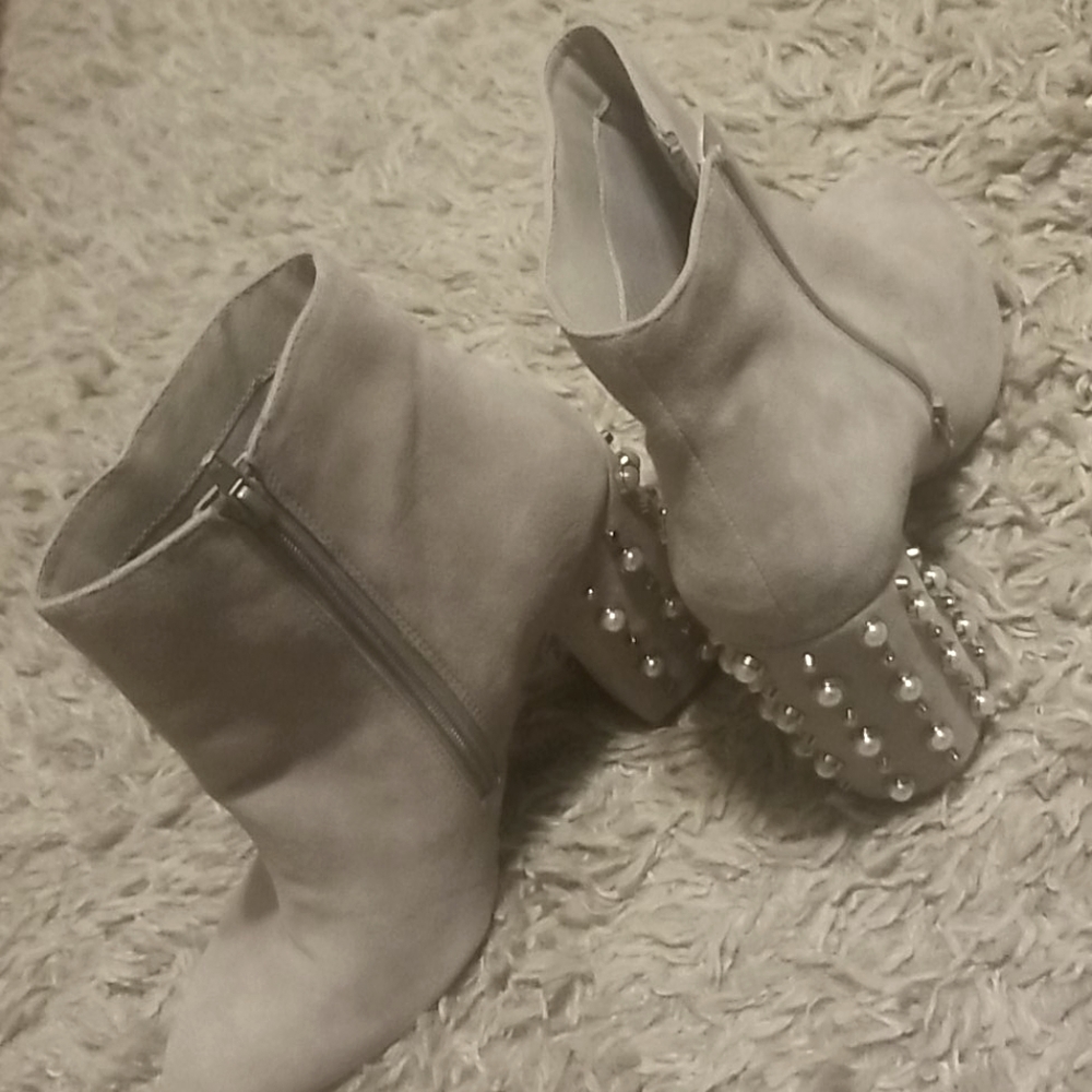 Steve Madden studded ankle boots